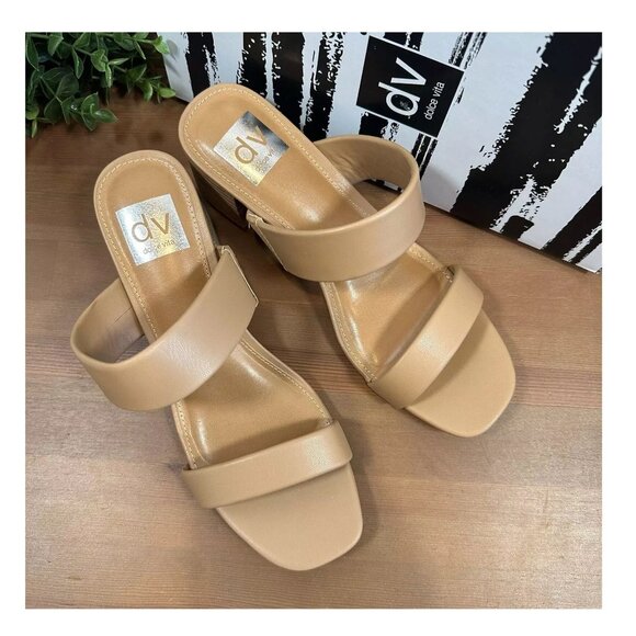 NIB DV by Dolce Vita Ladies' Heel Strap Sandal Cafe Shoe Size 10 $79 1SH27 - Picture 1 of 5